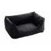 Gent 防水抗污狗床 80x60 cm, Black