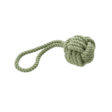Dog Toy Ball With Handloop Inari M, Green